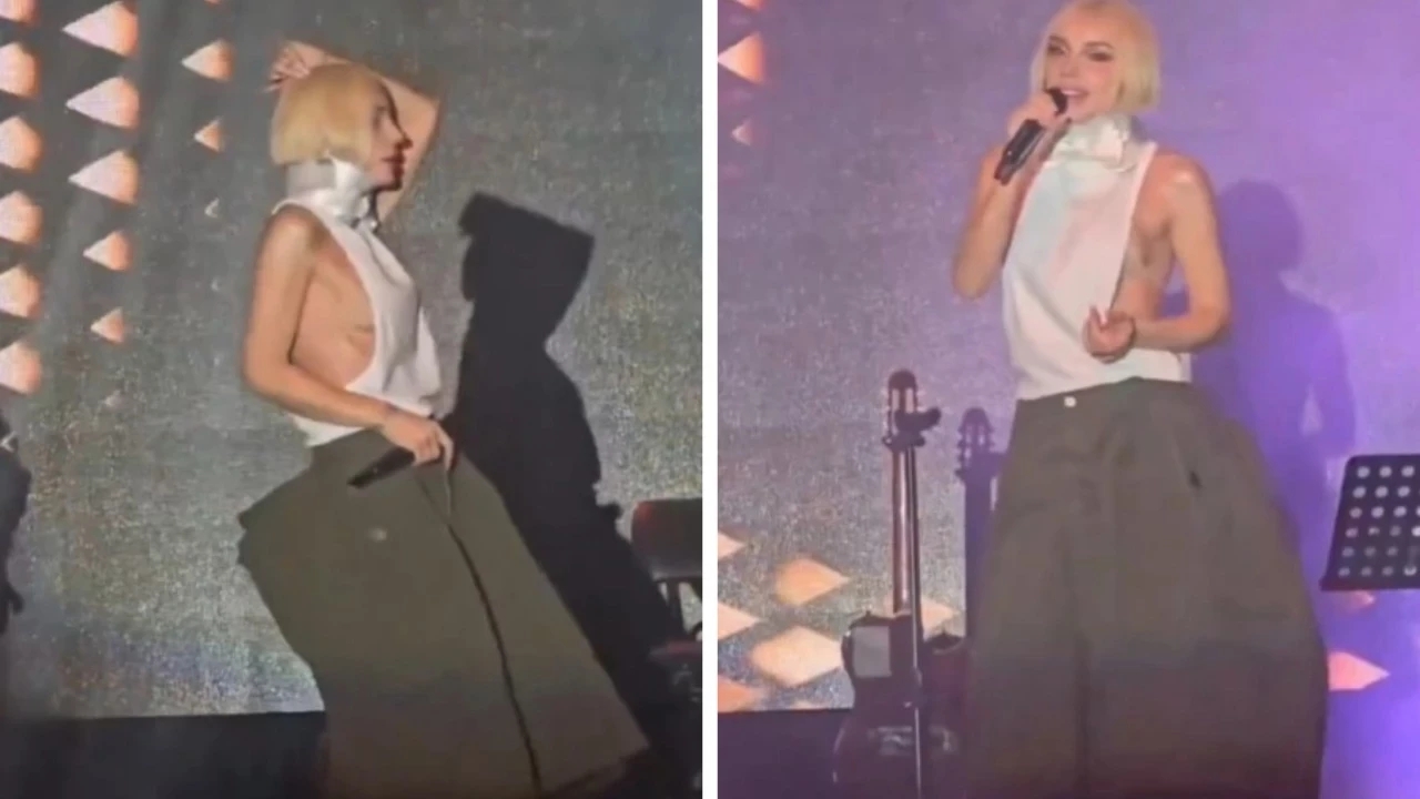 Ünlü şarkıcı Gülşen'in sahne kombini sosyal medyayı ikiye böldü